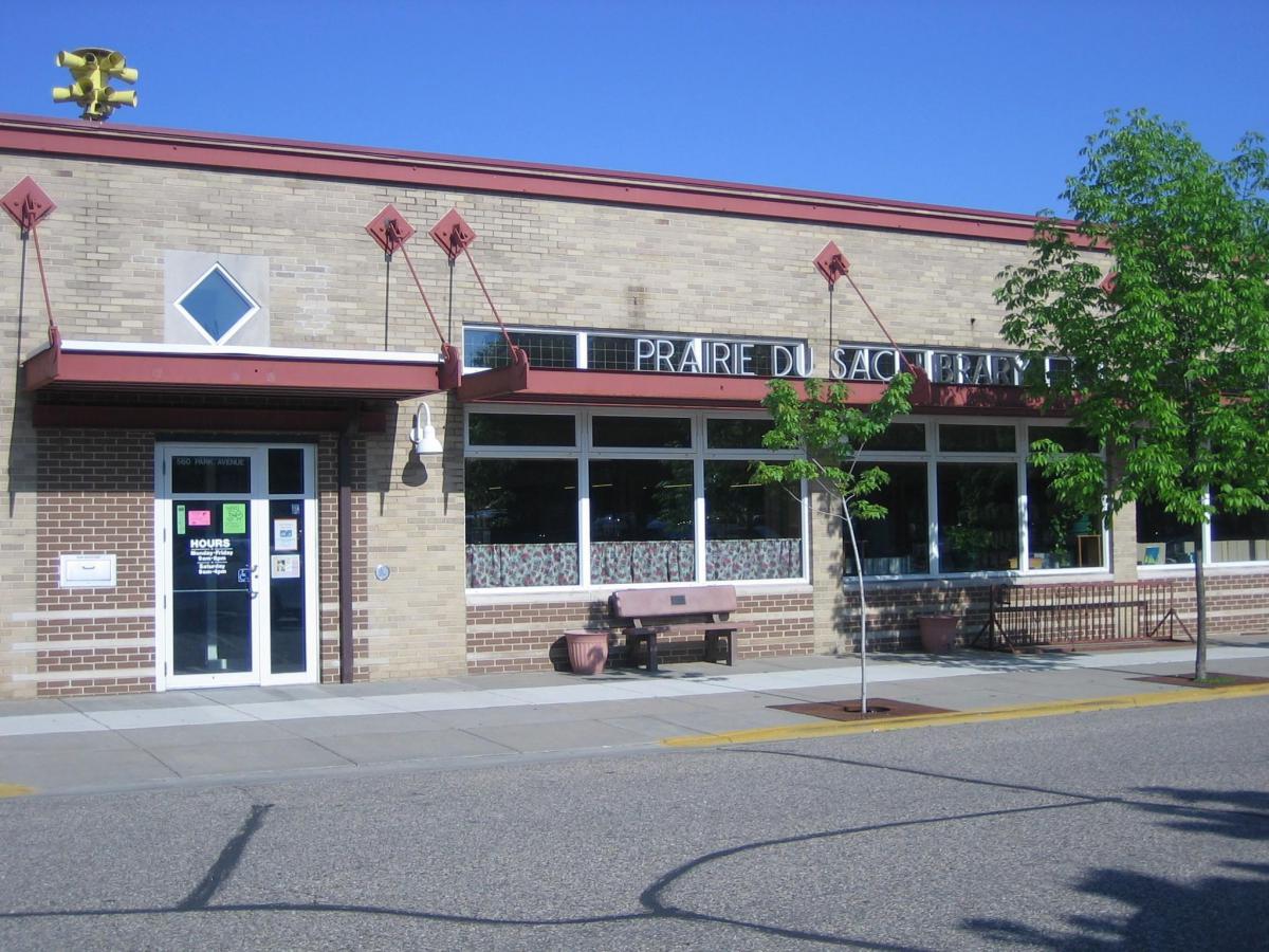 Prairie du Sac Library at 560 Park Ave.